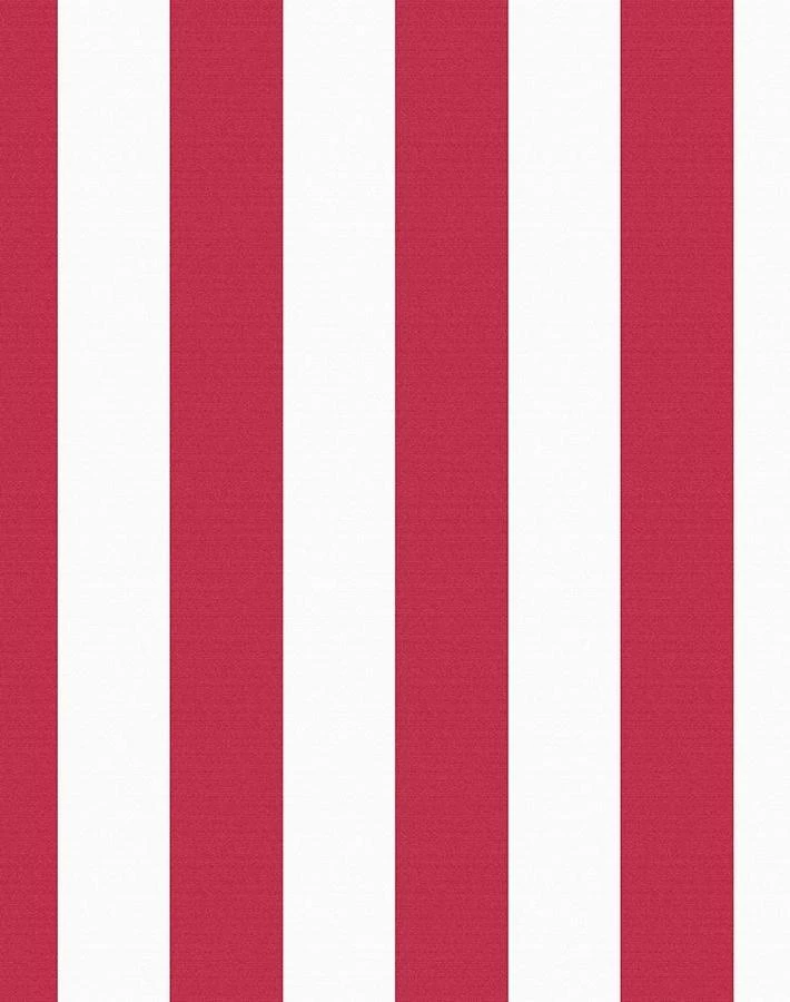 'Candy Stripe' Wallpaper By Wallshoppe - Red 3 'Candy Stripe' Wallpaper By Wallshoppe - Red