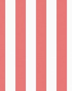 'Candy Stripe' Wallpaper By Wallshoppe - Watermelon