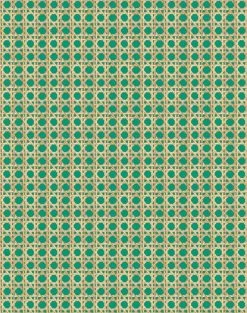 'Faux Caning' Wallpaper By Wallshoppe - Emerald 9 'Faux Caning' Wallpaper By Wallshoppe - Emerald -Wall Decoration Store Caning Emerald design a1687e2d 6a21 4b2a 9d11 fa4f5b16a5d7