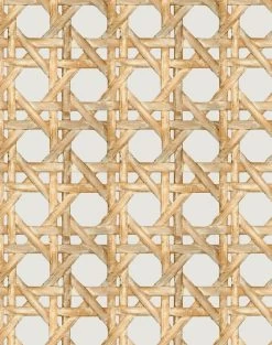 'Faux Caning' Wallpaper By Wallshoppe - Sand -Wall Decoration Store Caning Sand detail 1863f5fa e32e 4653 b48a 577c6e15c730