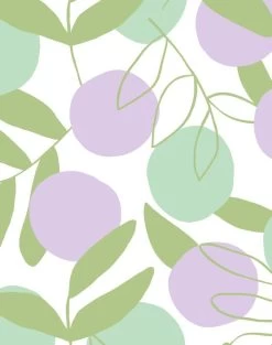 'Citrus' Wallpaper By Tea Collection - Lavender -Wall Decoration Store Citrus Lavender detail 8c7a7edb 73b2 41f7 8bee e3e0792a8889