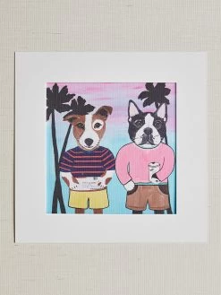 'Parking Ticket And A Latte' By Carly Beck Art Print -Wall Decoration Store Coffee and Parking Tickets by CAB Grasscloth Portrait Design