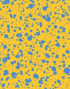 'Corner Deli' Wallpaper By Chris Benz - Yellow / Blue -Wall Decoration Store CornerDeli 2C yellow blue C 1 f64ea1a6 a372 4750 8cd5 741aa1090eee