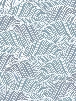 'Crashing Waves' Wallpaper By Lingua Franca - Blue Gray 7 'Crashing Waves' Wallpaper By Lingua Franca - Blue Gray -Wall Decoration Store Crashing Waves Wallpaper Lingua Franca Blue Gray Detail