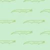 'Crocodile' Wallpaper By Tea Collection - Aventurine -Wall Decoration Store Crocodile Aventurine design 775b8966 5835 4750 a3d4 3c257e5c4603