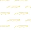 'Crocodile' Wallpaper By Tea Collection - Marigold -Wall Decoration Store Crocodile Marigold design 20350465 4ae1 4ce0 9baf 3931553ecf00