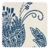 'Fabric By The Yard - Dear Prudence - Cadet Blue On Hopsack