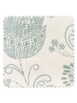 'Fabric By The Yard - Dear Prudence - Mint On Linen