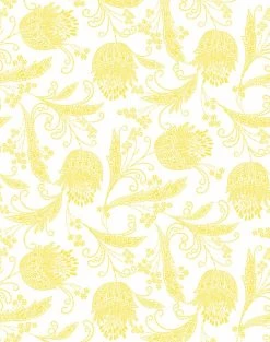 'Dear Prudence' Wallpaper By Wallshoppe - Daffodil