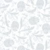 'Dear Prudence' Wallpaper By Wallshoppe - Silver