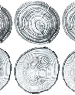 'Deux Bois' Wallpaper By Nathan Turner - Gray