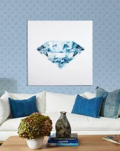 'Diamond Large' Acrylic Art By Nathan Turner -Wall Decoration Store Diamond on Acrylic by Nathan Turner Dot Dot RS