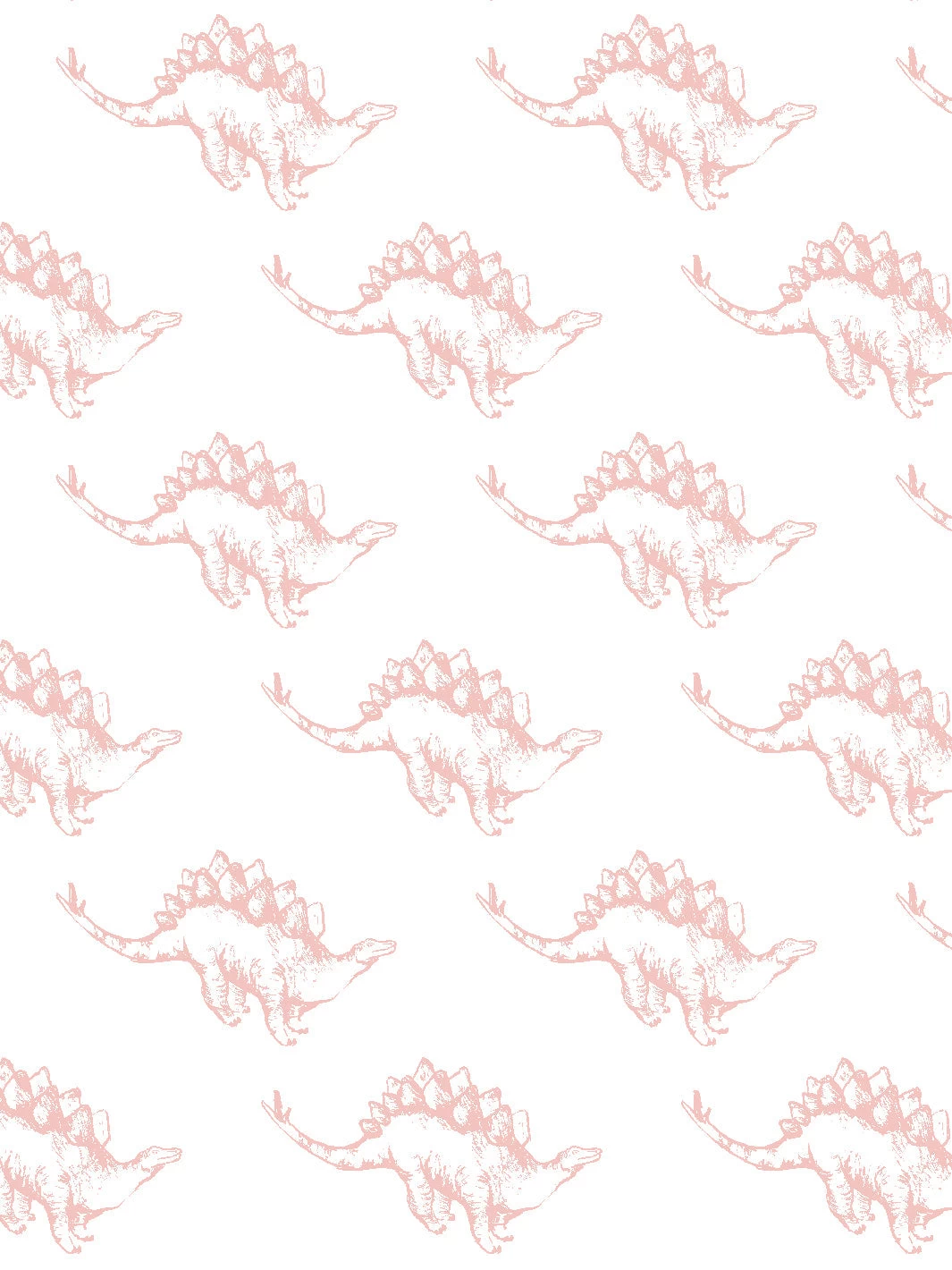 'Dinos' Wallpaper By Tea Collection - Pink 3 'Dinos' Wallpaper By Tea Collection - Pink