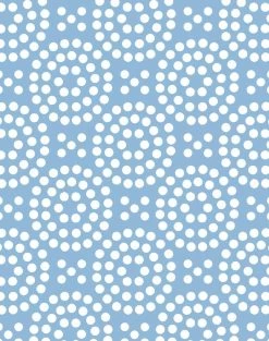 'Dot Dot' Wallpaper By Wallshoppe - Cornflower -Wall Decoration Store DotDot forweb details cornflower 7916a4d5 6d49 4b73 b8cd df1912dac09c