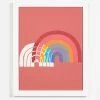 'Double Rainbow' Framed Art By Tea Collection -Wall Decoration Store Double Rainbow by Tea Collection