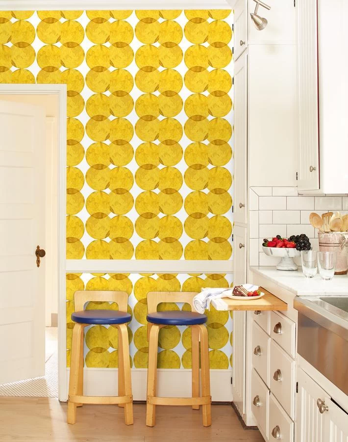 'Small Dumbo' Wallpaper By Chris Benz - Yellow 4 'Small Dumbo' Wallpaper By Chris Benz - Yellow - Image 2