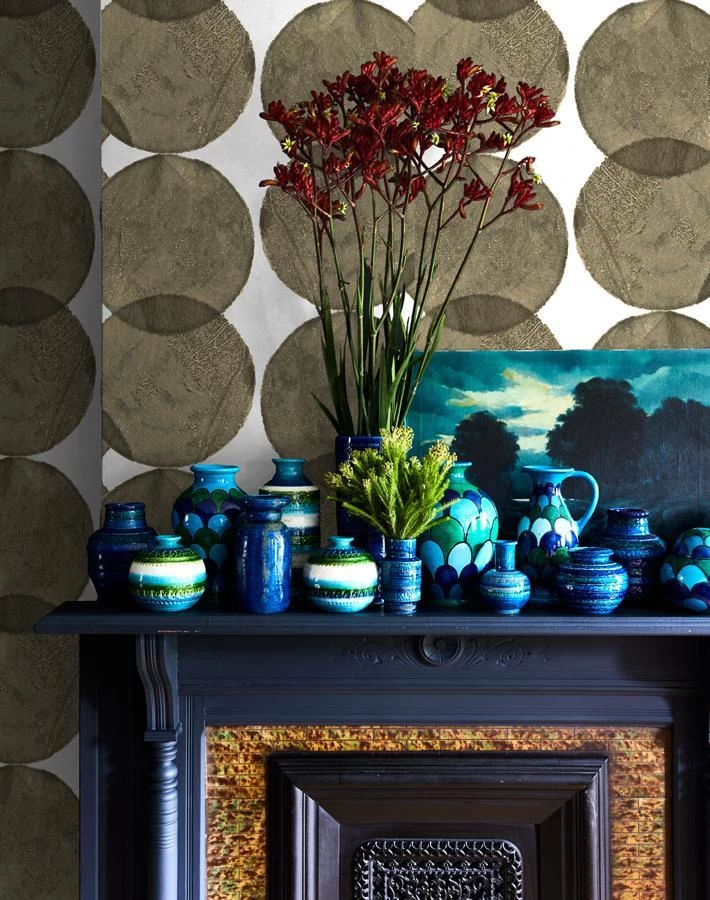 'Large Dumbo' Wallpaper By Chris Benz - Umber 4 'Large Dumbo' Wallpaper By Chris Benz - Umber - Image 2