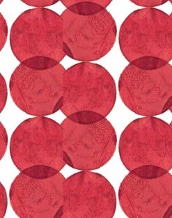 'Small Dumbo' Wallpaper By Chris Benz - Red