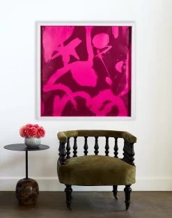 'Magenta 'El Quijote' Framed Art By Chris Benz -Wall Decoration Store El Quijote Magenta by Chris Benz RS