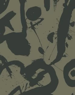 'El Quijote' Wallpaper By Chris Benz - Umber / Charcoal -Wall Decoration Store ElQuijote 2color Umber Charcoal G e41b312c 6ace 4c1b a13f 68873f29ac49