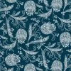 'Eleanor Rigby' Wallpaper By Wallshoppe - Indigo
