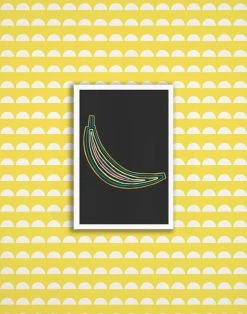 'Electric Banana' Framed Art By Tea Collection 6 'Electric Banana' Framed Art By Tea Collection -Wall Decoration Store Electric Banana by Tea Collection RS