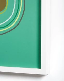 'Electric Avocado' Framed Art By Tea Collection -Wall Decoration Store Electric Avocado by Tea Collection Detail