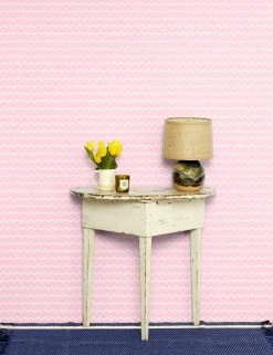 'Fes Zag' Wallpaper By Wallshoppe - Ballet Slipper -Wall Decoration Store FesZag ballet slipper 700x910 dc27e879 ef24 4f84 883d f794207192e3