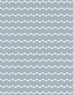 'Fes Zag' Wallpaper By Wallshoppe - Slate Gray