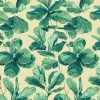'Fiddle Fig' Wallpaper By Nathan Turner - Beige