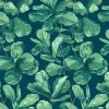 'Fiddle Fig' Wallpaper By Nathan Turner - Indigo