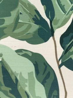 'Fiddle Fig' Grasscloth Wallpaper By Nathan Turner - Natural -Wall Decoration Store Fiddle Fig Grasscloth Detail