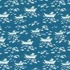 'Fishing Boats' Wallpaper By Tea Collection - Cadet Blue 1 'Fishing Boats' Wallpaper By Tea Collection - Cadet Blue -Wall Decoration Store Fishing Boats by Tea Collection Cadet Blue Design