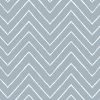 'Frances Chevron' Wallpaper By Wallshoppe - Gray