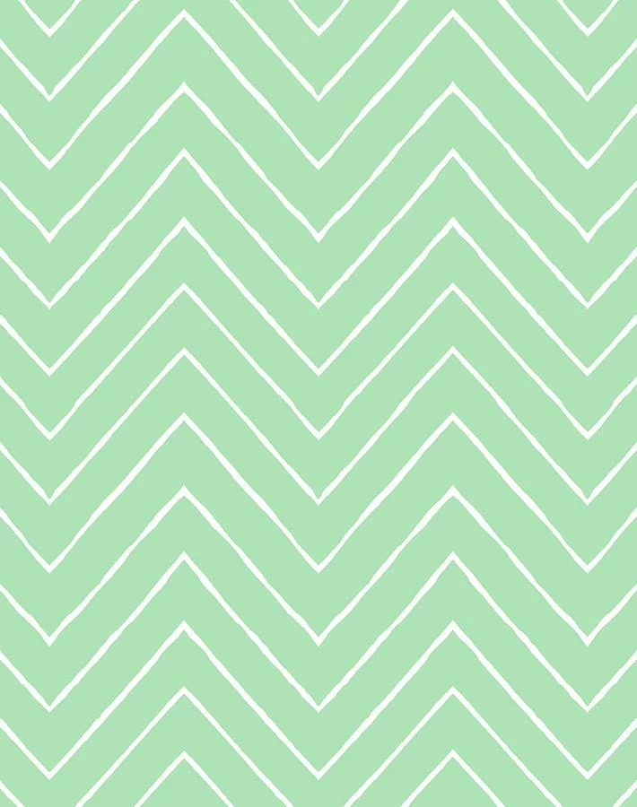 'Frances Chevron' Wallpaper By Wallshoppe - Green 3 'Frances Chevron' Wallpaper By Wallshoppe - Green