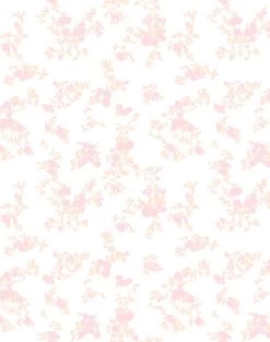 'Françoise Floral' Wallpaper By Clare V. - Blush