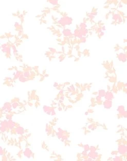 'Françoise Floral' Wallpaper By Clare V. - Blush -Wall Decoration Store Francoise Floral by Clare V Blush detail