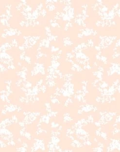 'Françoise Floral' Wallpaper By Clare V. - Peach