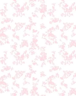 'Françoise Floral' Wallpaper By Clare V. - Pink
