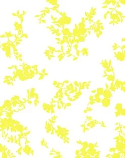 'Françoise Floral' Wallpaper By Clare V. - Yellow -Wall Decoration Store Francoise Floral by Clare V Yellow detail