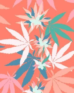 'Girls Best Friend' Wallpaper By Nathan Turner - Persimmon 8 'Girls Best Friend' Wallpaper By Nathan Turner - Persimmon -Wall Decoration Store GBF persimmon detail dd9a26dc d4c0 449e 80e1 4c600845b261