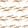 'Galloping Giraffes' Wallpaper By Tea Collection - Ivory