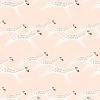 'Galloping Giraffes' Wallpaper By Tea Collection - Peach