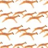 'Galloping Giraffes' Wallpaper By Tea Collection - White -Wall Decoration Store Galloping Giraffes by Tea Collection White Detail