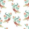 'Gator Garden' Wallpaper By Tea Collection - Baja