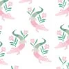 'Gator Garden' Wallpaper By Tea Collection - Pink