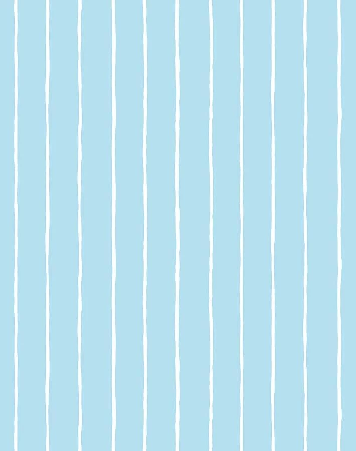 'Get In Line' Wallpaper By Wallshoppe - Baby Blue 6 'Get In Line' Wallpaper By Wallshoppe - Baby Blue - Image 4