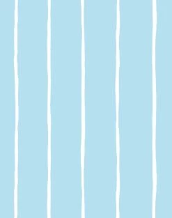 'Get In Line' Wallpaper By Wallshoppe - Baby Blue 8 'Get In Line' Wallpaper By Wallshoppe - Baby Blue -Wall Decoration Store GetInLine baby blue detail