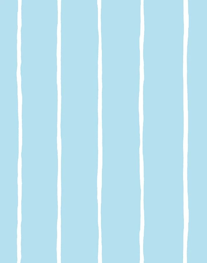 'Get In Line' Wallpaper By Wallshoppe - Baby Blue 5 'Get In Line' Wallpaper By Wallshoppe - Baby Blue - Image 3