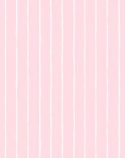 'Get In Line' Wallpaper By Wallshoppe - Pink